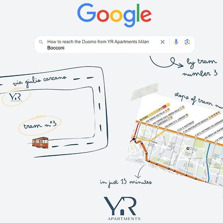 Yr Apartments Milan - Bocconi Ngoại thất bức ảnh